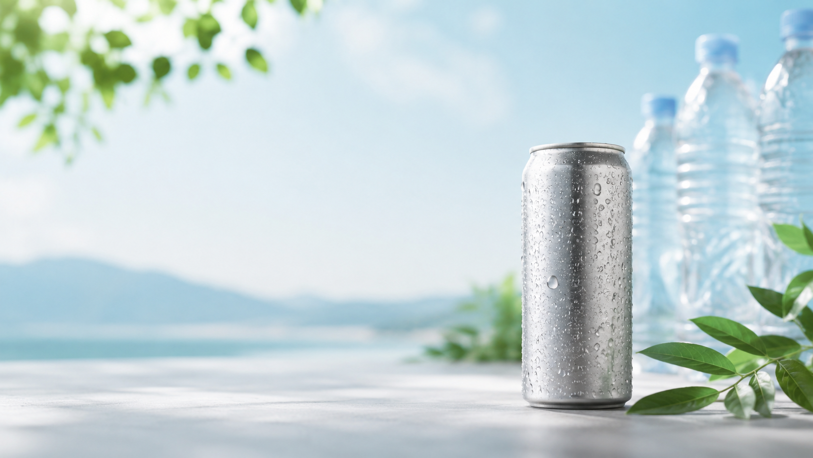 Why canned water is a more sustainable choice than plastic bottles